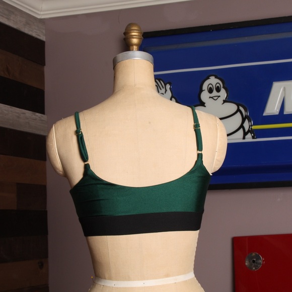 FASHION NOVA - Green Bikini Top - Picture 2 of 2